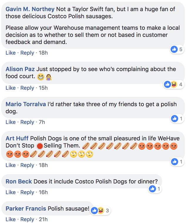 Illustration for article titled Irate Polish Dog Lovers Flame Costco on Facebook for Abandoning Their Beloved Sausage